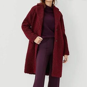 Ann Taylor Woman’s elegant Sherpa Jacket